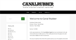 Desktop Screenshot of canalrubber.com