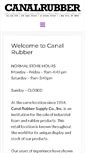 Mobile Screenshot of canalrubber.com